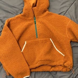 Cozy zip up pullover